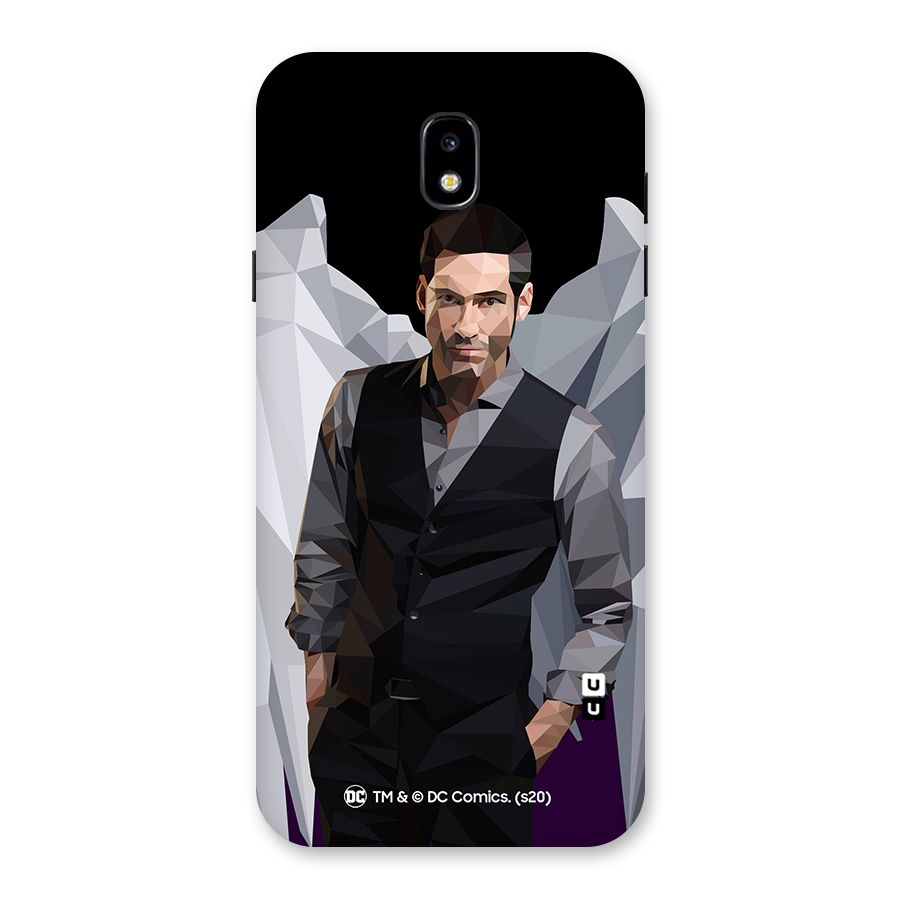 Lucifer Morningstar Art Abstract Back Case for Galaxy J7 Pro