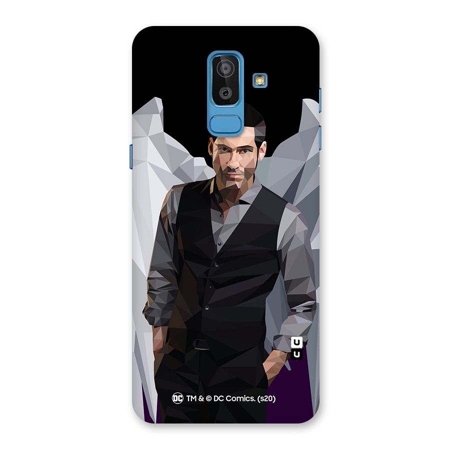 Lucifer Morningstar Art Abstract Back Case for Galaxy J8