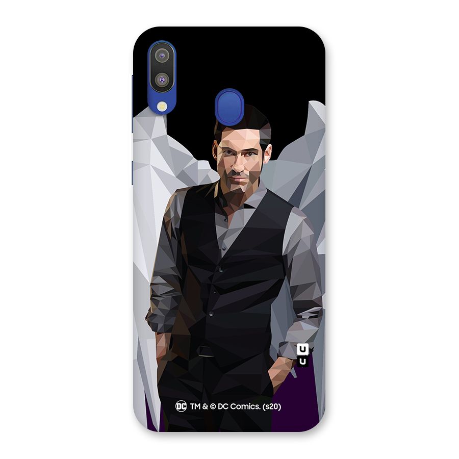 Lucifer Morningstar Art Abstract Back Case for Galaxy M20