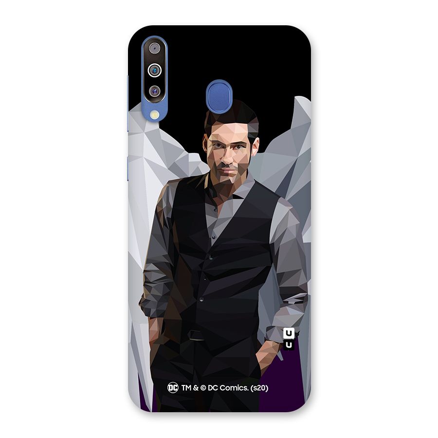 Lucifer Morningstar Art Abstract Back Case for Galaxy M30