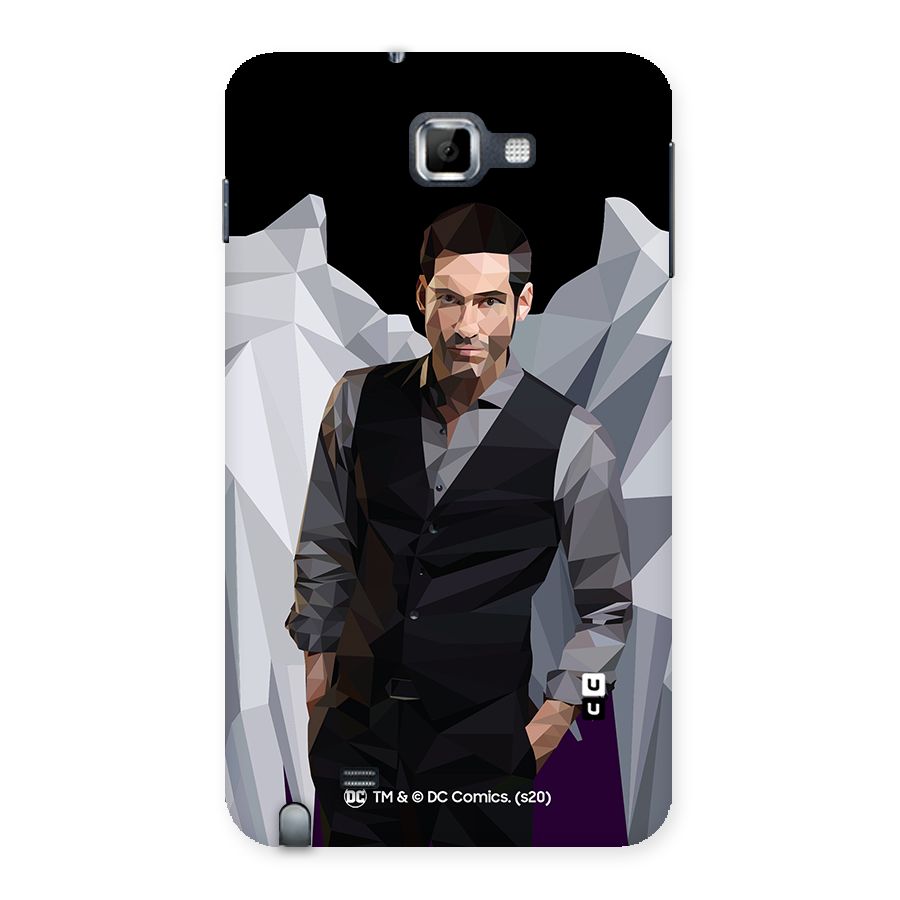 Lucifer Morningstar Art Abstract Back Case for Galaxy Note
