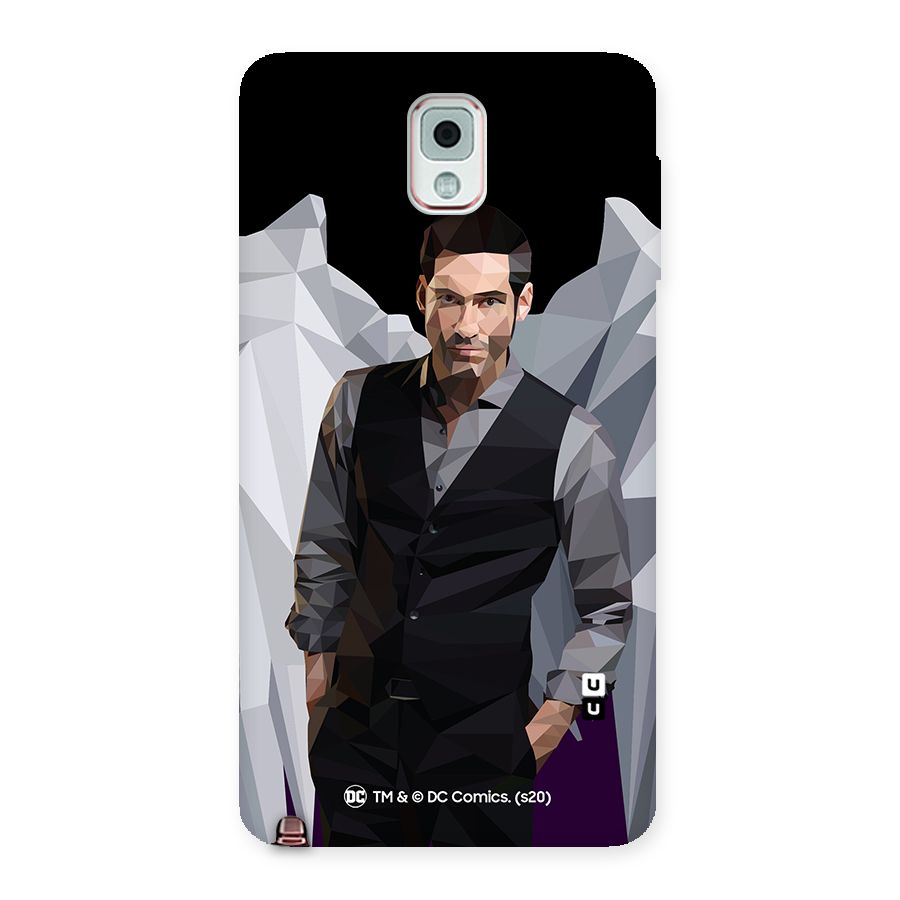 Lucifer Morningstar Art Abstract Back Case for Galaxy Note 3