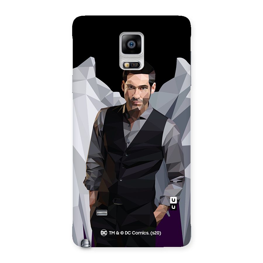 Lucifer Morningstar Art Abstract Back Case for Galaxy Note 4