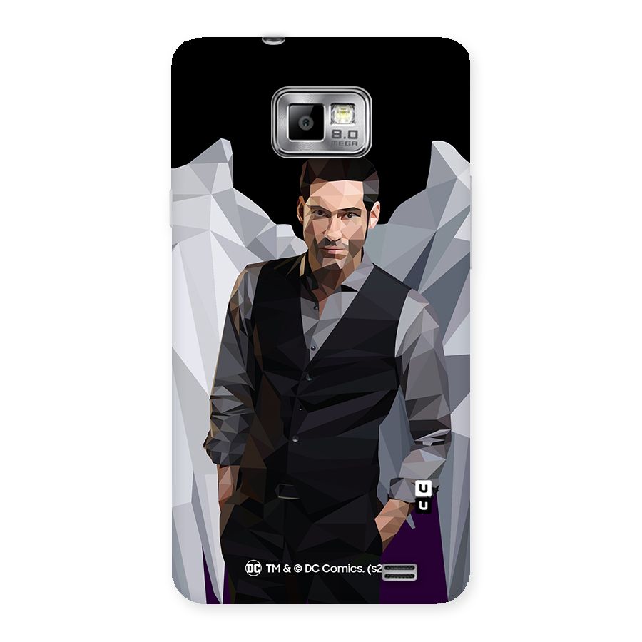 Lucifer Morningstar Art Abstract Back Case for Galaxy S2