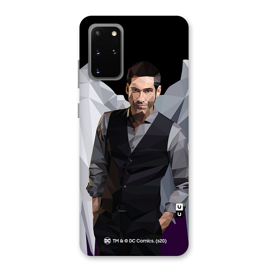 Lucifer Morningstar Art Abstract Back Case for Galaxy S20 Plus