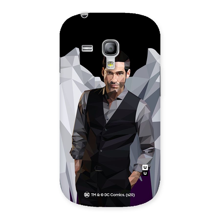 Lucifer Morningstar Art Abstract Back Case for Galaxy S3 Mini