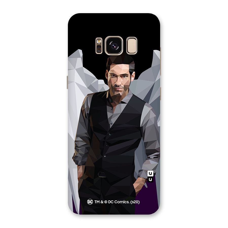 Lucifer Morningstar Art Abstract Back Case for Galaxy S8