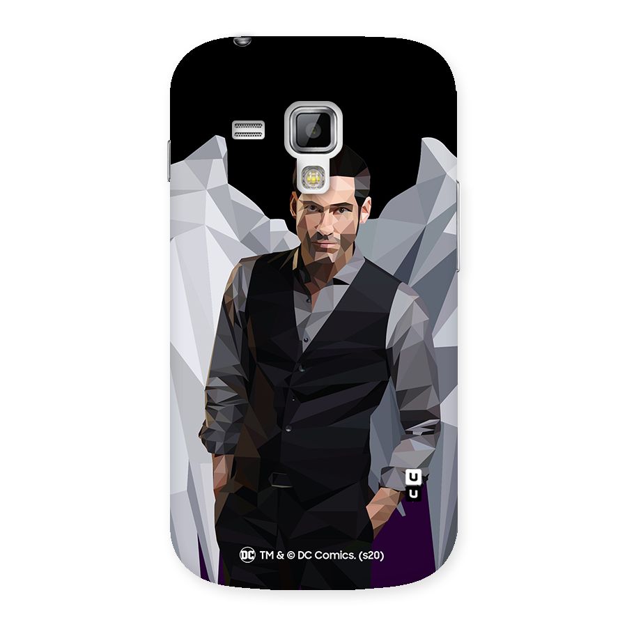 Lucifer Morningstar Art Abstract Back Case for Galaxy S Duos