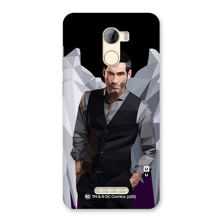 Lucifer Morningstar Art Abstract Back Case for Gionee A1 LIte