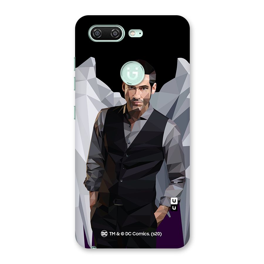 Lucifer Morningstar Art Abstract Back Case for Gionee S10
