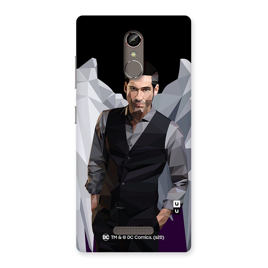 Lucifer Morningstar Art Abstract Back Case for Gionee S6s
