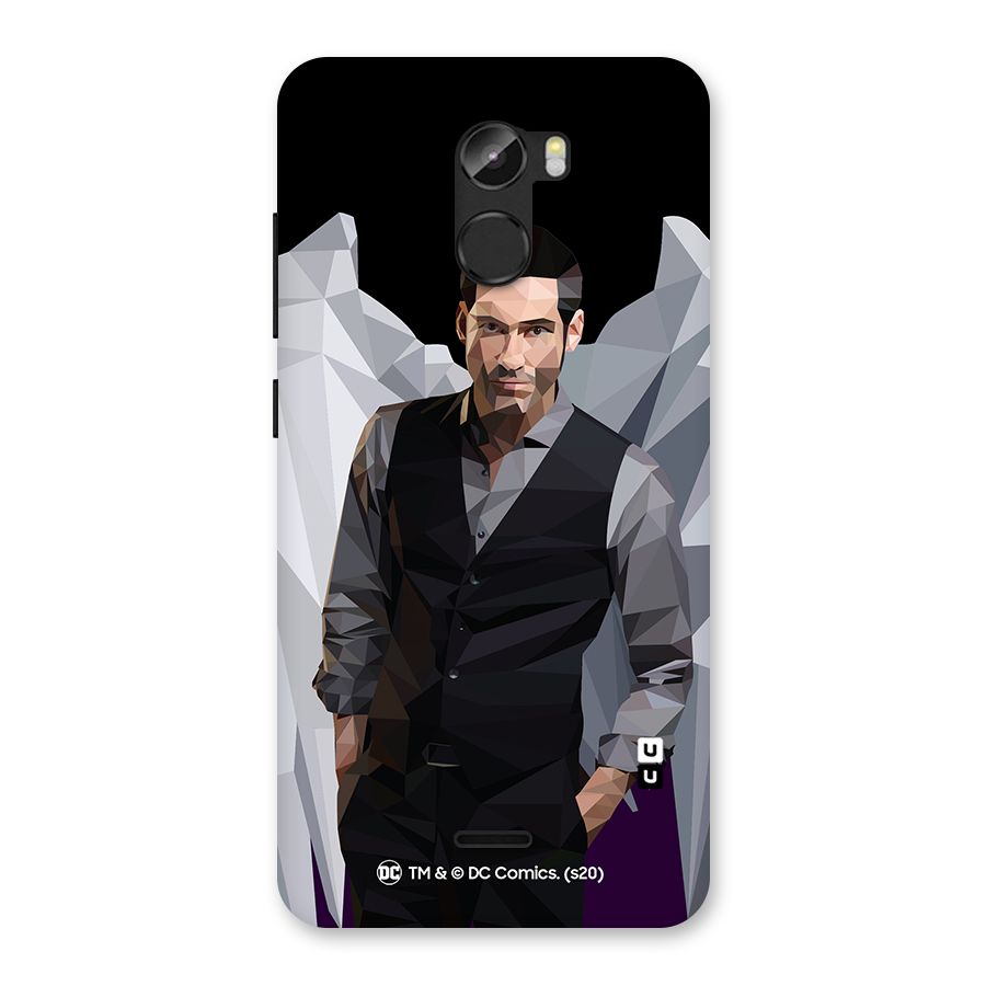Lucifer Morningstar Art Abstract Back Case for Gionee X1