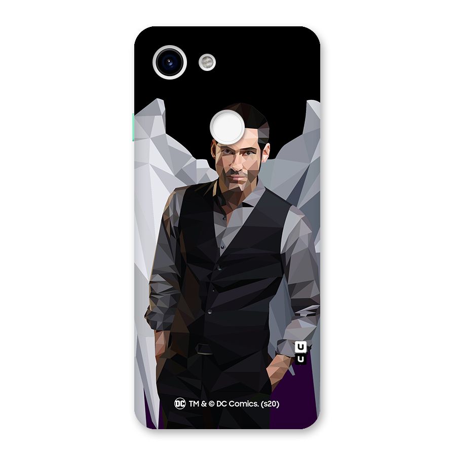 Lucifer Morningstar Art Abstract Back Case for Google Pixel 3