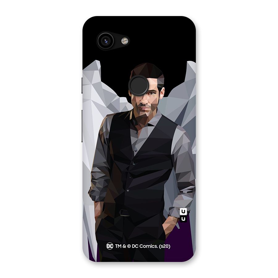 Lucifer Morningstar Art Abstract Back Case for Google Pixel 3a