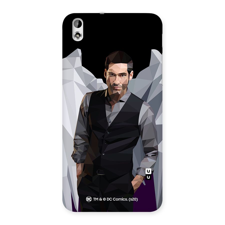Lucifer Morningstar Art Abstract Back Case for HTC Desire 816g