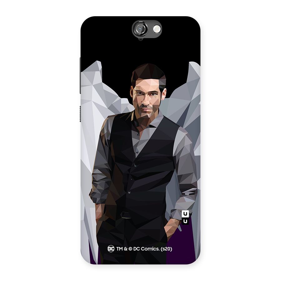 Lucifer Morningstar Art Abstract Back Case for HTC One A9