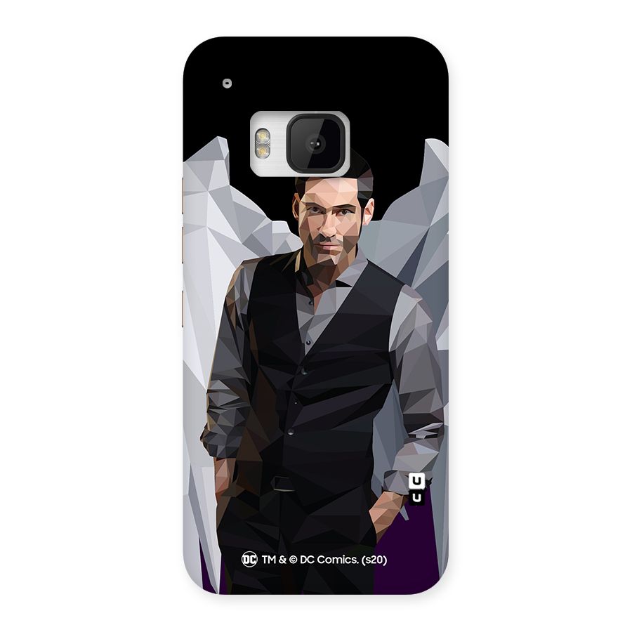 Lucifer Morningstar Art Abstract Back Case for HTC One M9