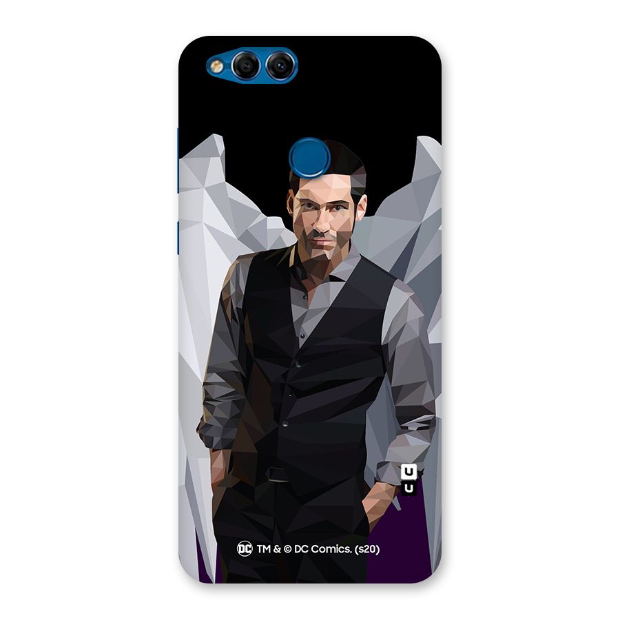 Lucifer Morningstar Art Abstract Back Case for Honor 7X