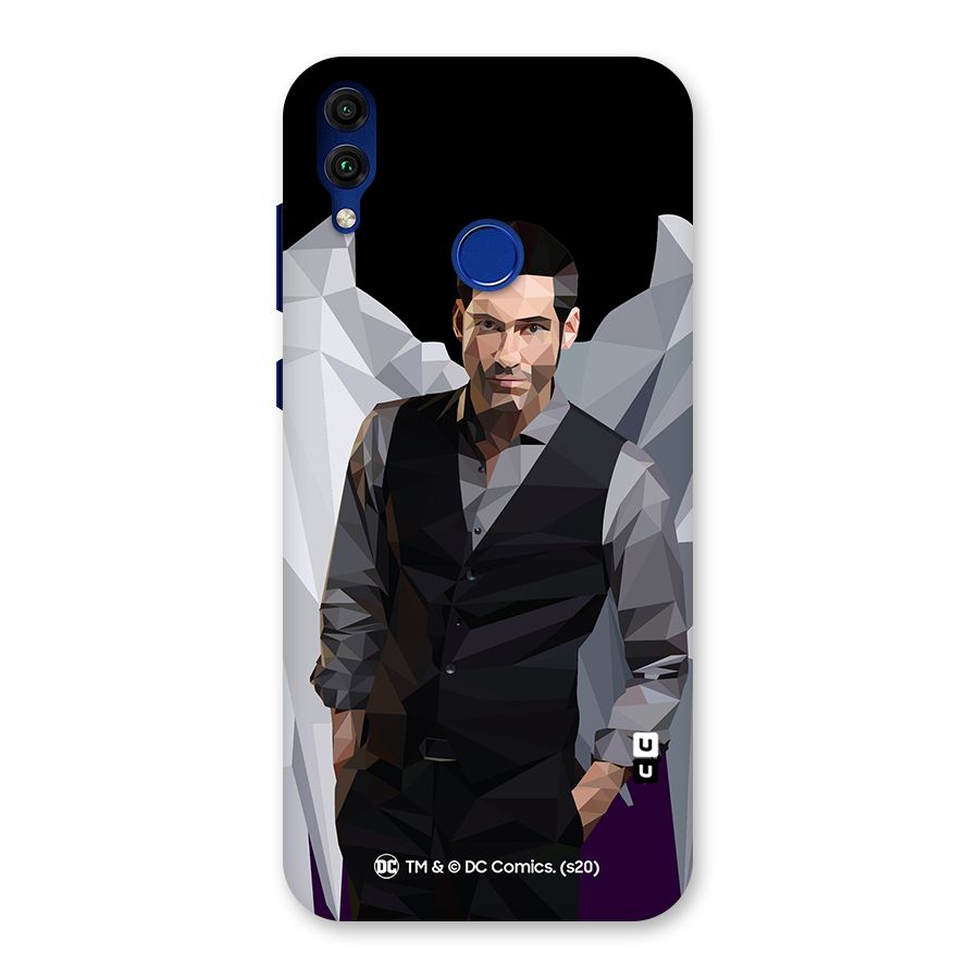 Lucifer Morningstar Art Abstract Back Case for Honor 8C