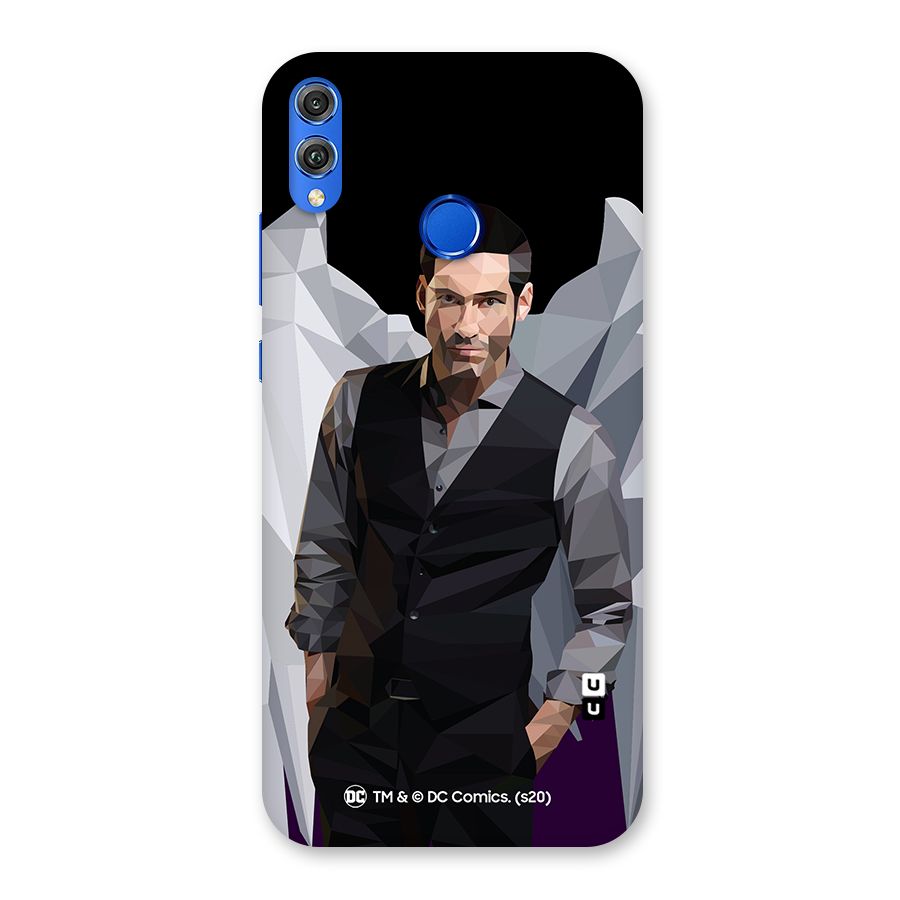 Lucifer Morningstar Art Abstract Back Case for Honor 8X
