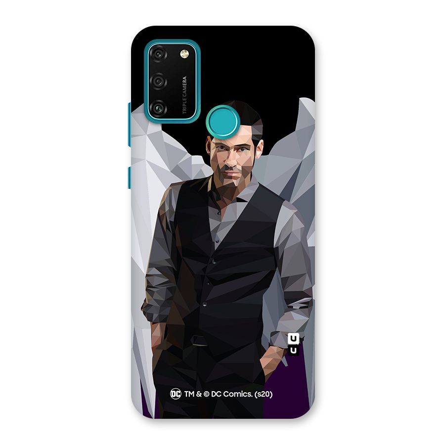 Lucifer Morningstar Art Abstract Back Case for Honor 9A