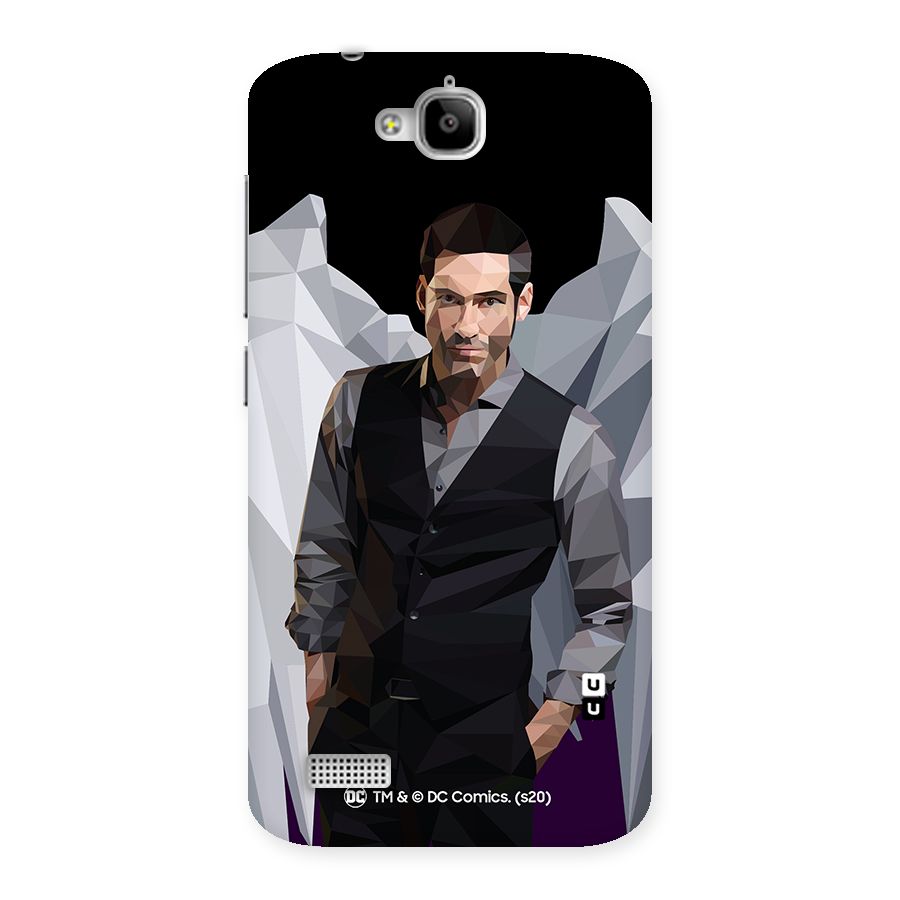 Lucifer Morningstar Art Abstract Back Case for Honor Holly