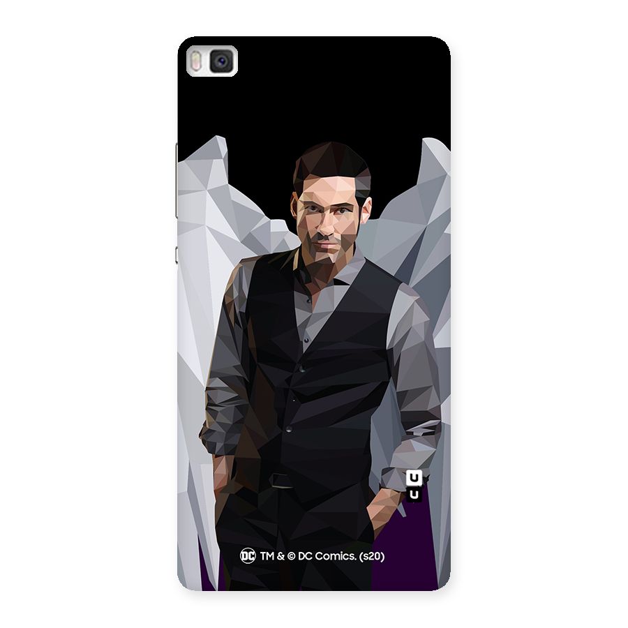 Lucifer Morningstar Art Abstract Back Case for Huawei P8