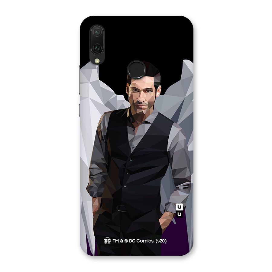 Lucifer Morningstar Art Abstract Back Case for Huawei Y9 (2019)