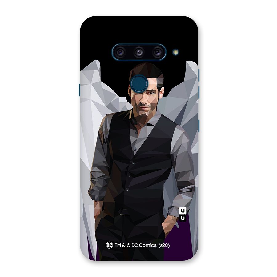 Lucifer Morningstar Art Abstract Back Case for LG  V40 ThinQ