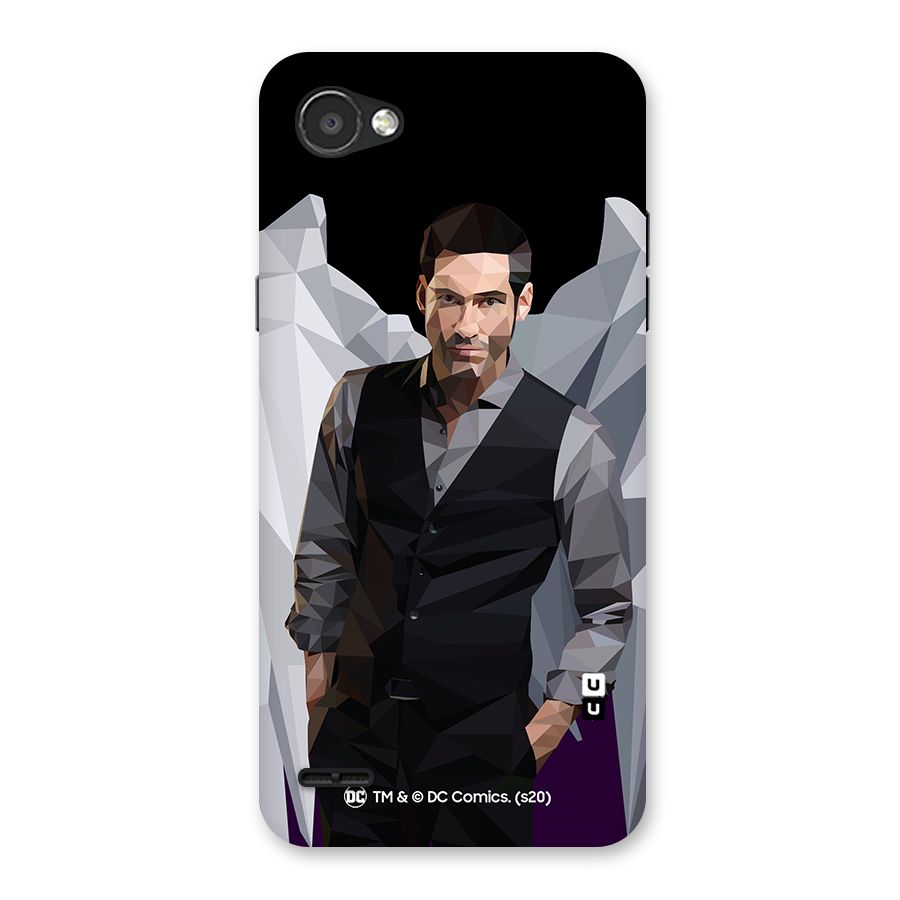 Lucifer Morningstar Art Abstract Back Case for LG Q6