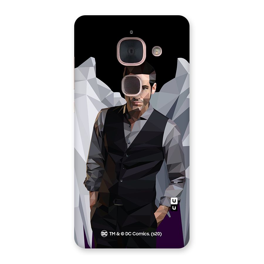 Lucifer Morningstar Art Abstract Back Case for Le Max 2