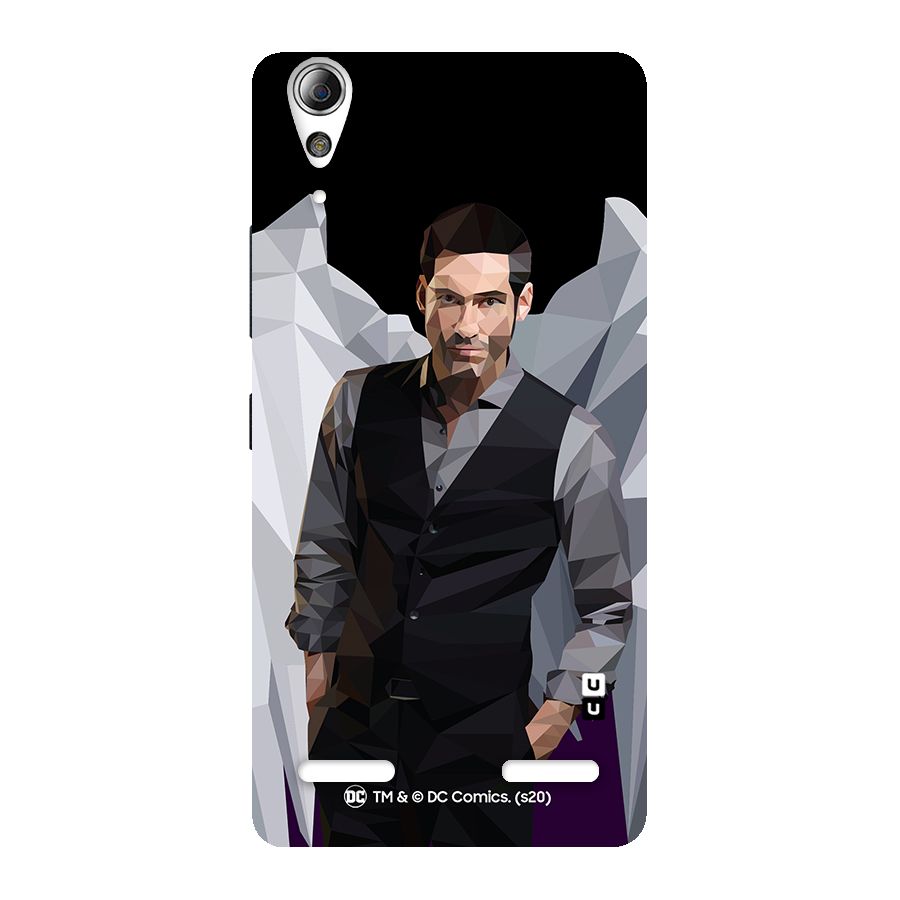 Lucifer Morningstar Art Abstract Back Case for Lenovo A6000 Plus