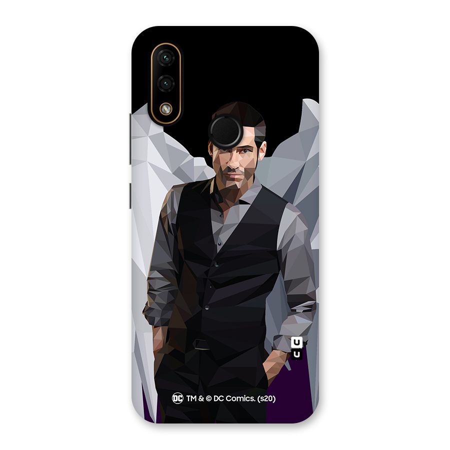 Lucifer Morningstar Art Abstract Back Case for Lenovo A6 Note