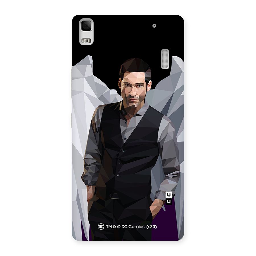Lucifer Morningstar Art Abstract Back Case for Lenovo K3 Note