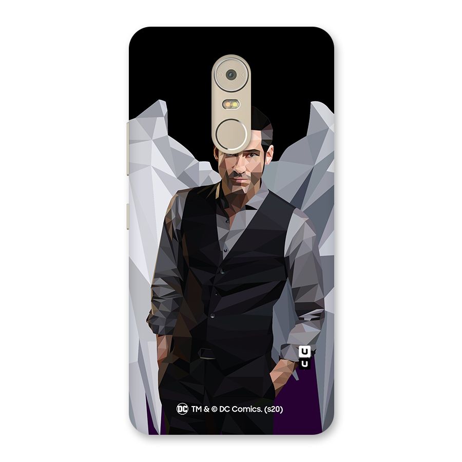 Lucifer Morningstar Art Abstract Back Case for Lenovo K6 Note