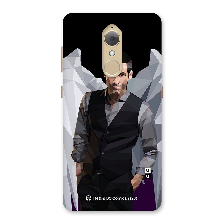 Lucifer Morningstar Art Abstract Back Case for Lenovo K8