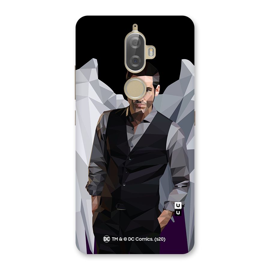 Lucifer Morningstar Art Abstract Back Case for Lenovo K8 Plus