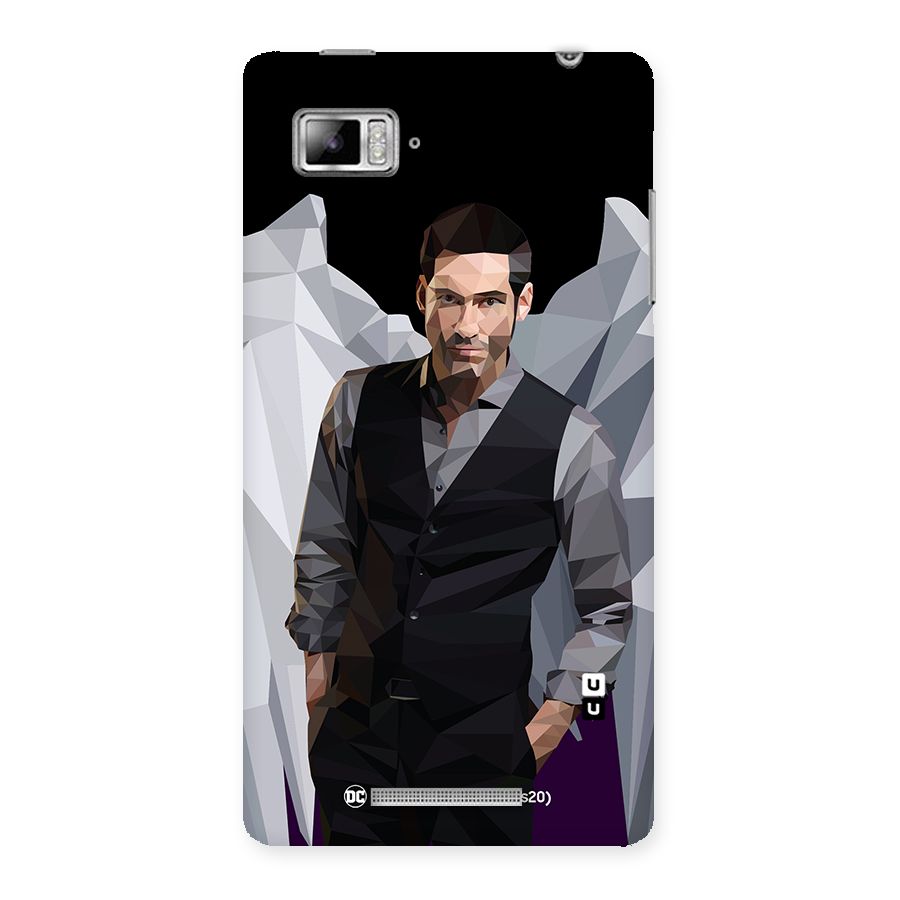 Lucifer Morningstar Art Abstract Back Case for Lenovo Vibe Z K910