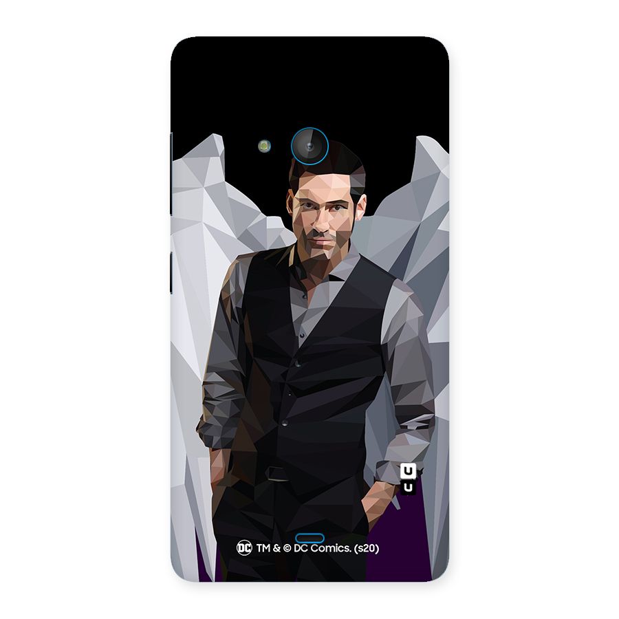 Lucifer Morningstar Art Abstract Back Case for Lumia 540