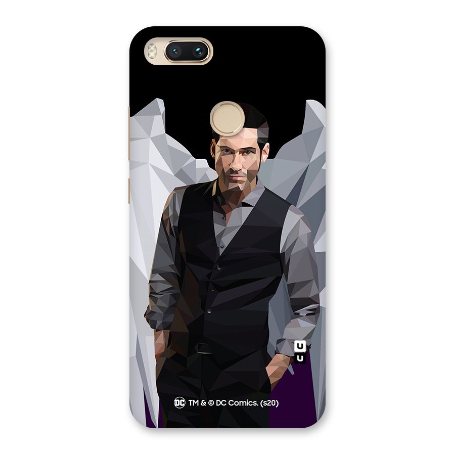 Lucifer Morningstar Art Abstract Back Case for Mi A1