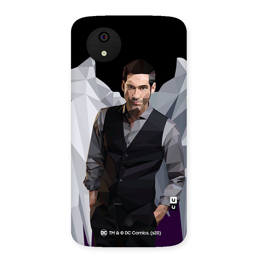Lucifer Morningstar Art Abstract Back Case for Micromax Canvas A1