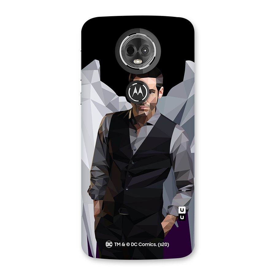 Lucifer Morningstar Art Abstract Back Case for Moto E5 Plus
