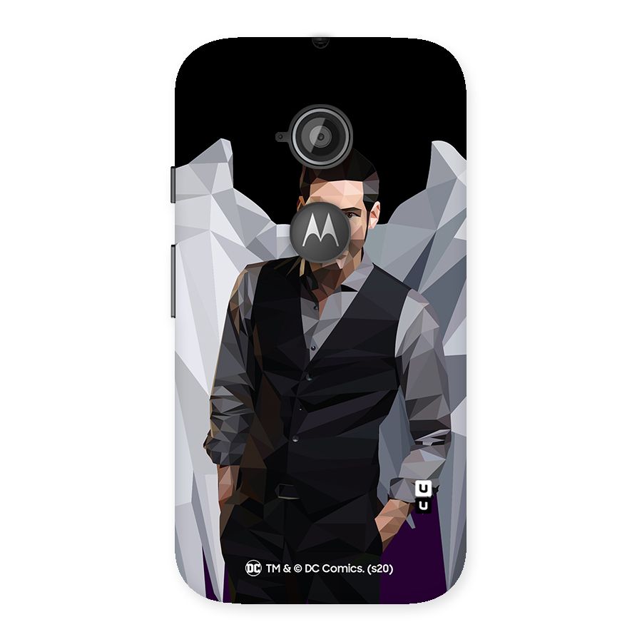 Lucifer Morningstar Art Abstract Back Case for Moto E 2nd Gen
