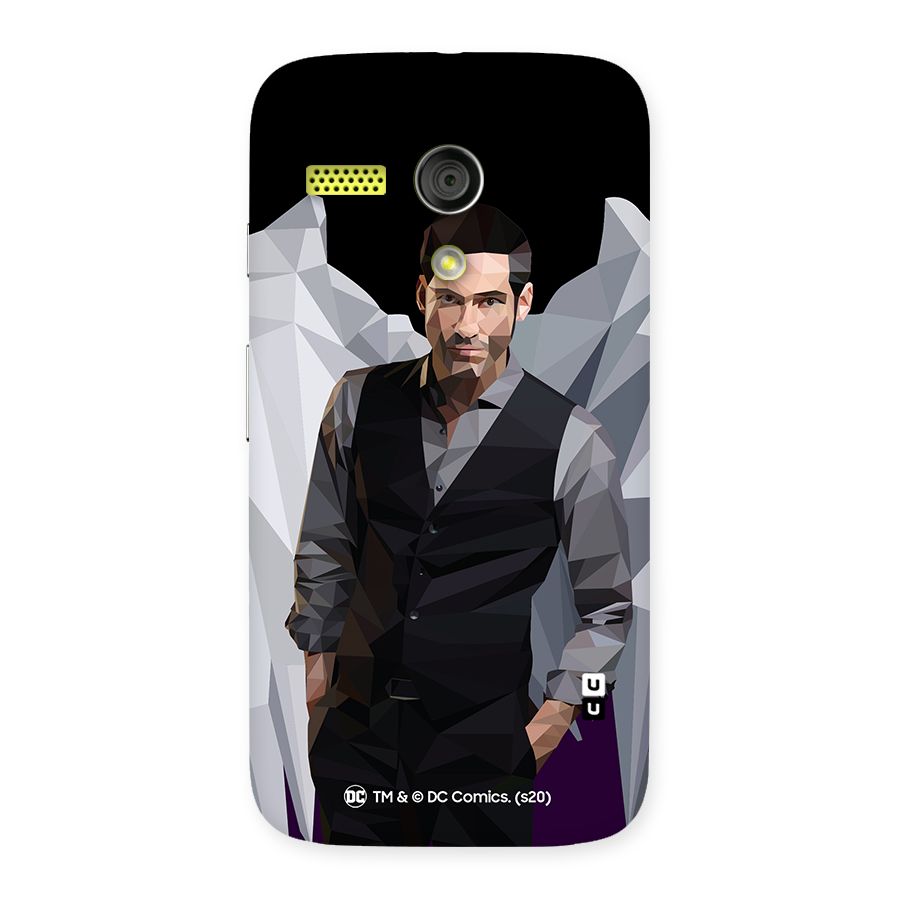 Lucifer Morningstar Art Abstract Back Case for Moto G