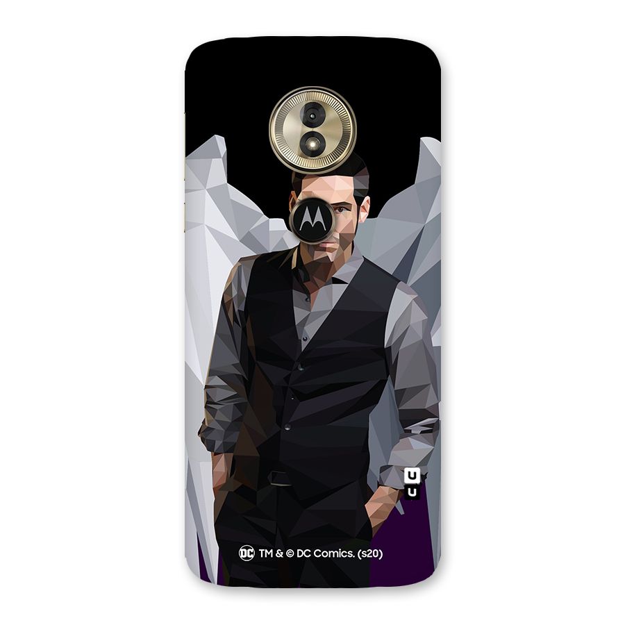 Lucifer Morningstar Art Abstract Back Case for Moto G6 Play