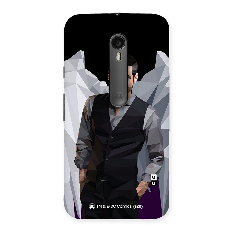 Lucifer Morningstar Art Abstract Back Case for Moto G Turbo