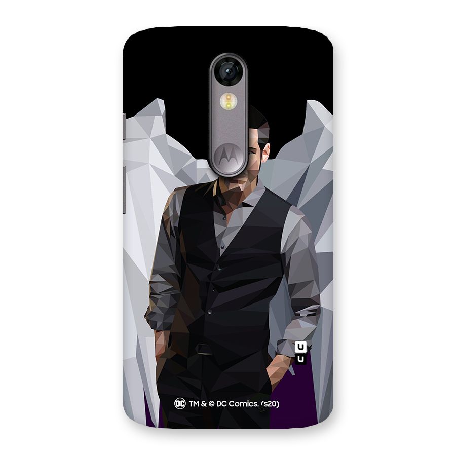 Lucifer Morningstar Art Abstract Back Case for Moto X Force