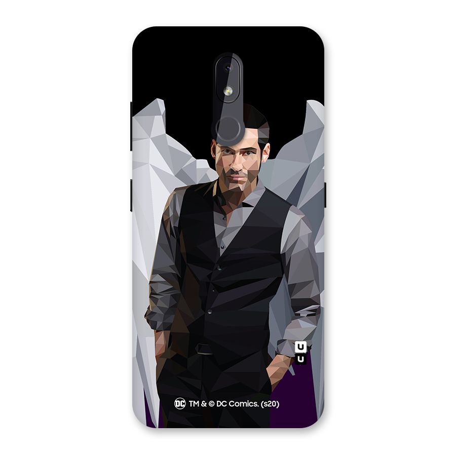 Lucifer Morningstar Art Abstract Back Case for Nokia 3.2