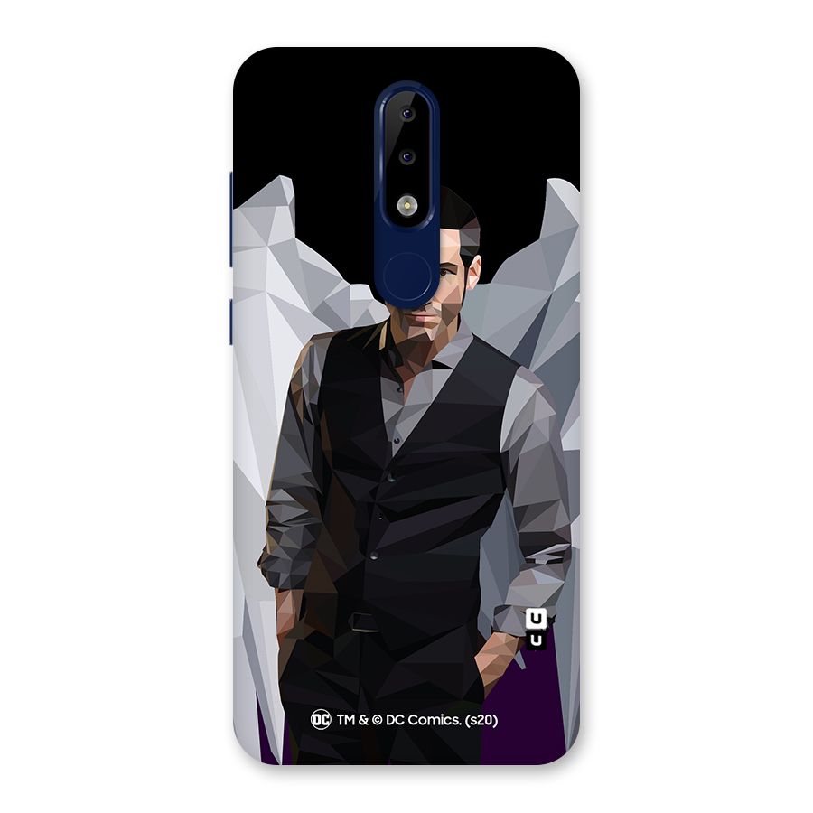 Lucifer Morningstar Art Abstract Back Case for Nokia 5.1 Plus