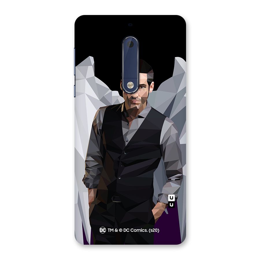 Lucifer Morningstar Art Abstract Back Case for Nokia 5